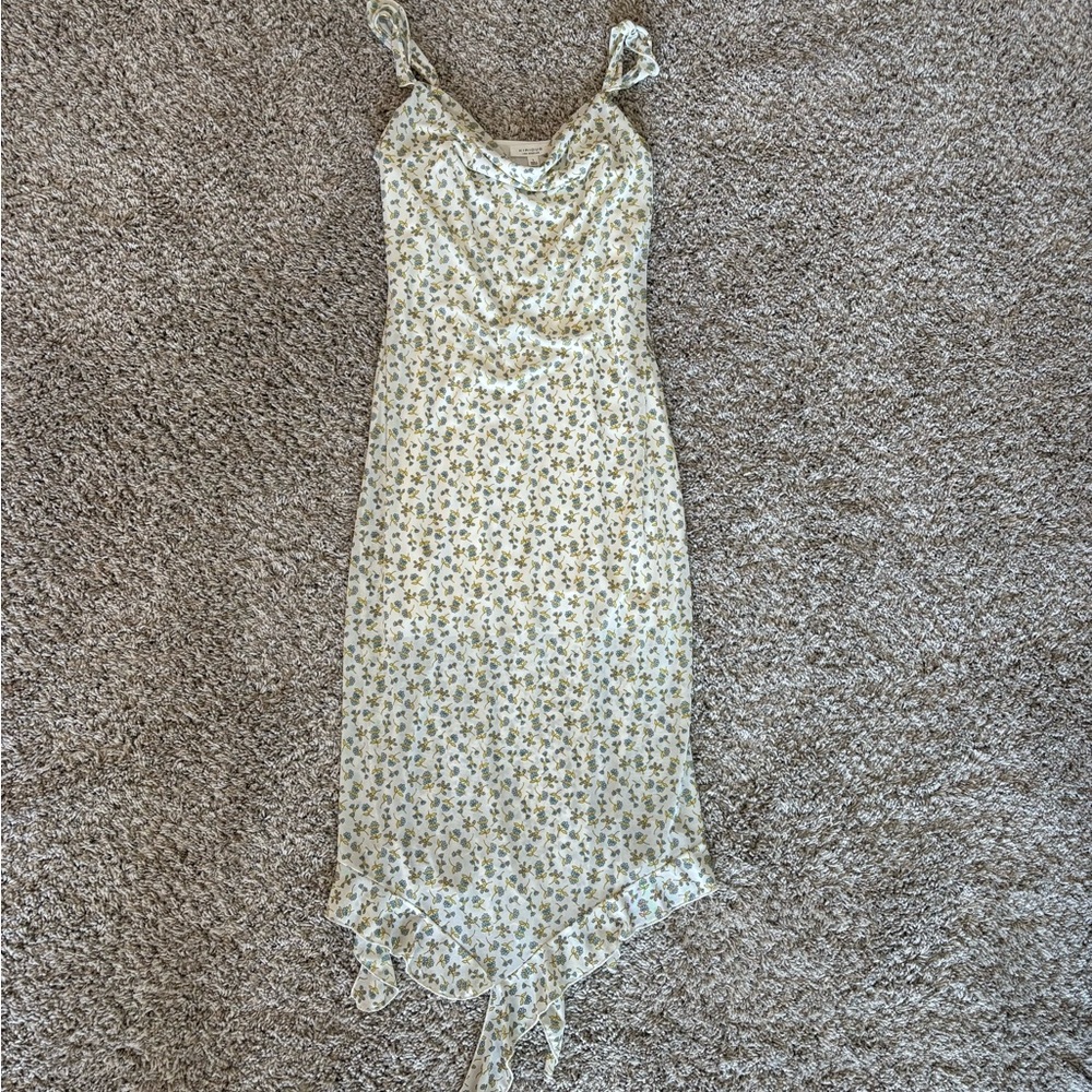 Floral Cream Dress